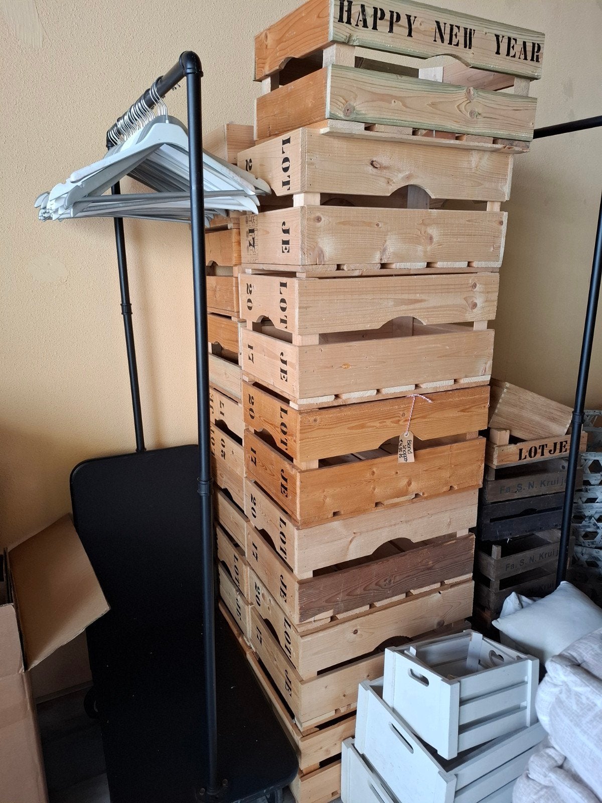 25 x fruit kisten, Ophalen, 100 cm of meer, 60 cm of meer, 50 cm of meer