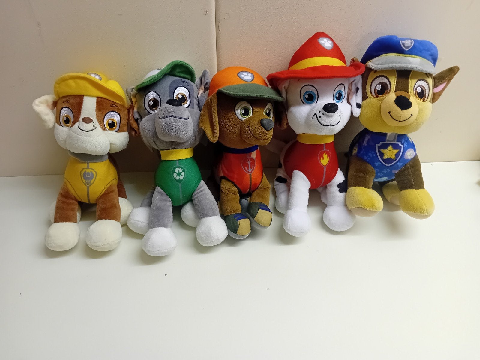 Paw Patrol Knuffels - Set van 5, Ophalen of Verzenden
