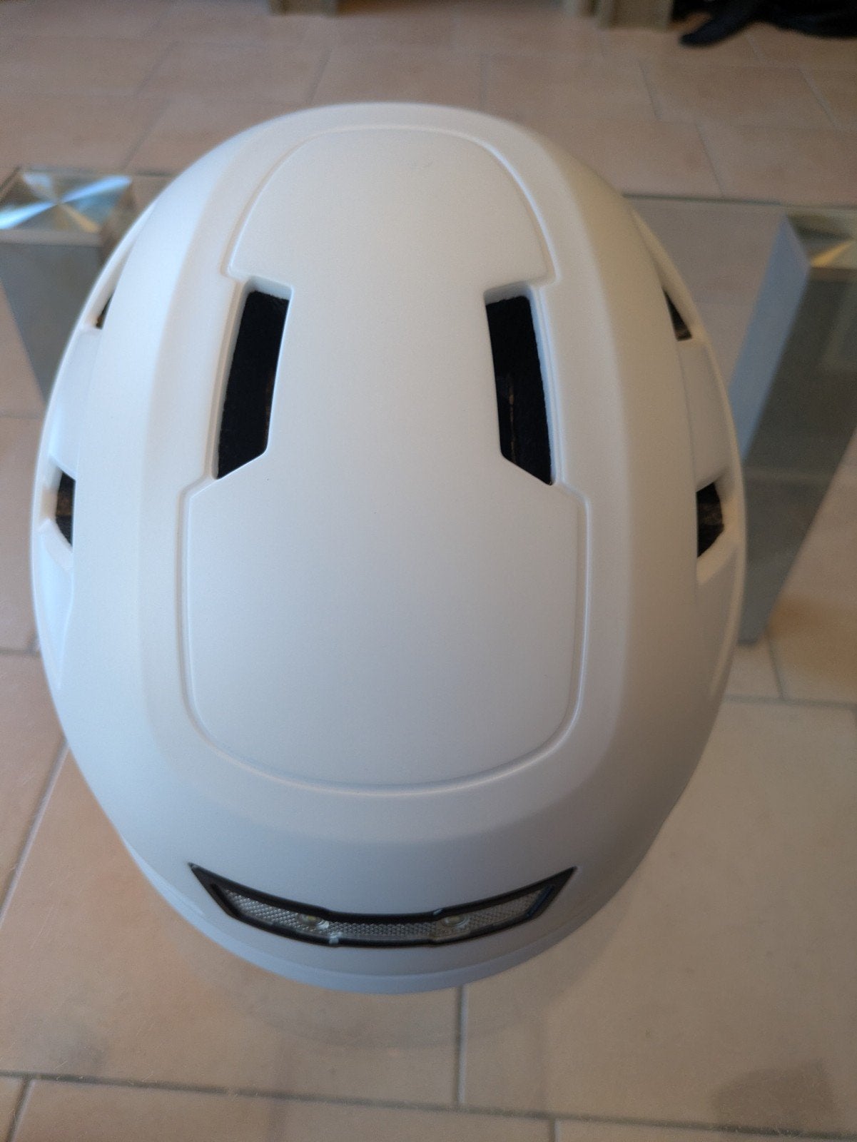 Witte fietshelm maat M (55-58cm) met NTA-8776 keurmerk, Ophalen of Verzenden, Nieuw, M, Heer of Dame