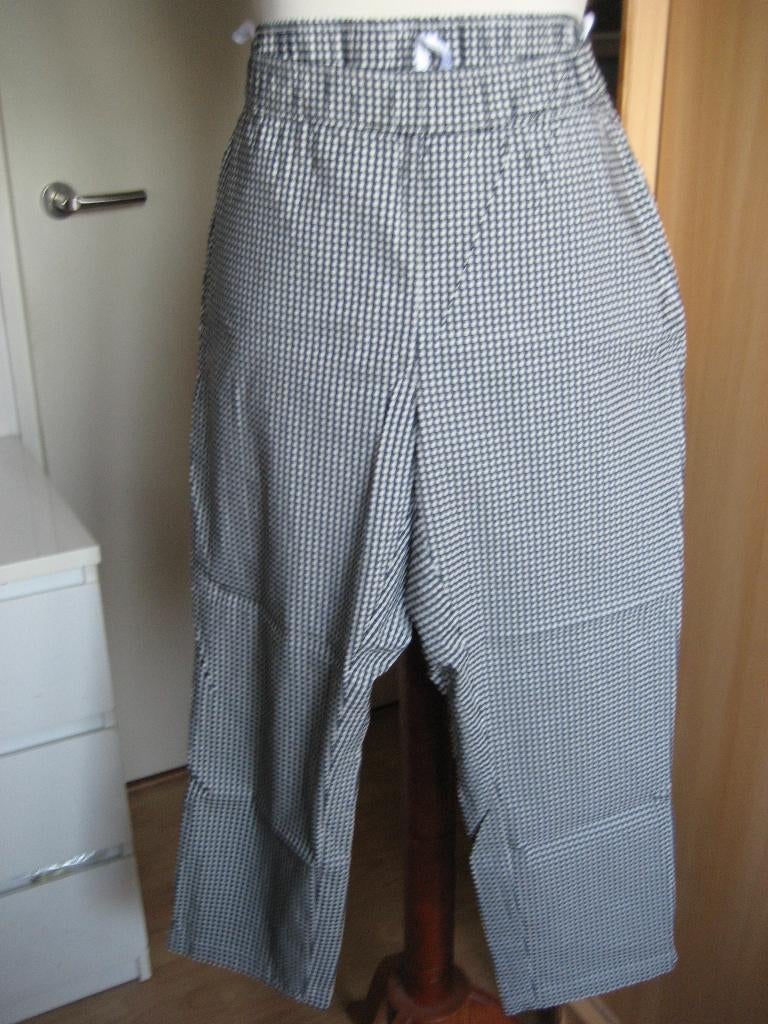 broek 3/4  Ulla Popken 48 pepita ruit nieuw elastisch taille, Ulla popken, Maat 46/48 (XL) of groter, Nieuw, Ophalen of Verzenden
