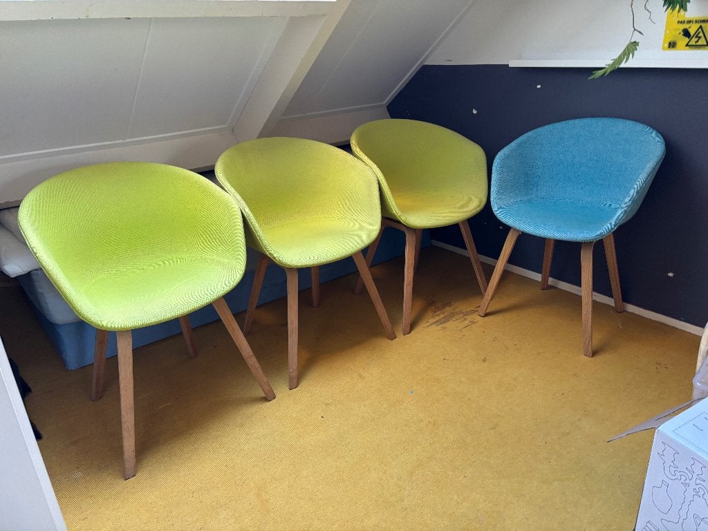 Hay stoel (4), Huis en Inrichting, Gebruikt, Overige kleuren, Vier, Ophalen