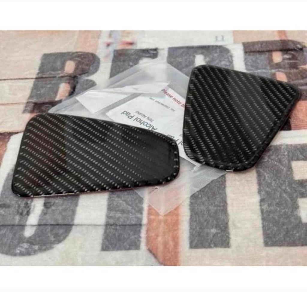 Fiat 500 Abarth 595 Carbon achterlicht cover kap-sticker set, Auto diversen, Autostickers, Ophalen of Verzenden, H, H, H
