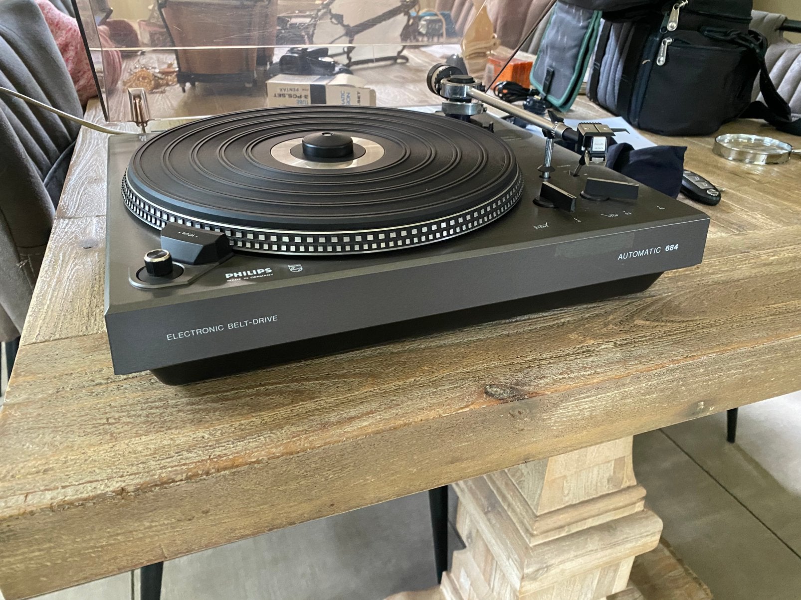 Philips full automatic 684 goedwerkend en netjes, Philips, Gebruikt, Automatisch, Ophalen of Verzenden