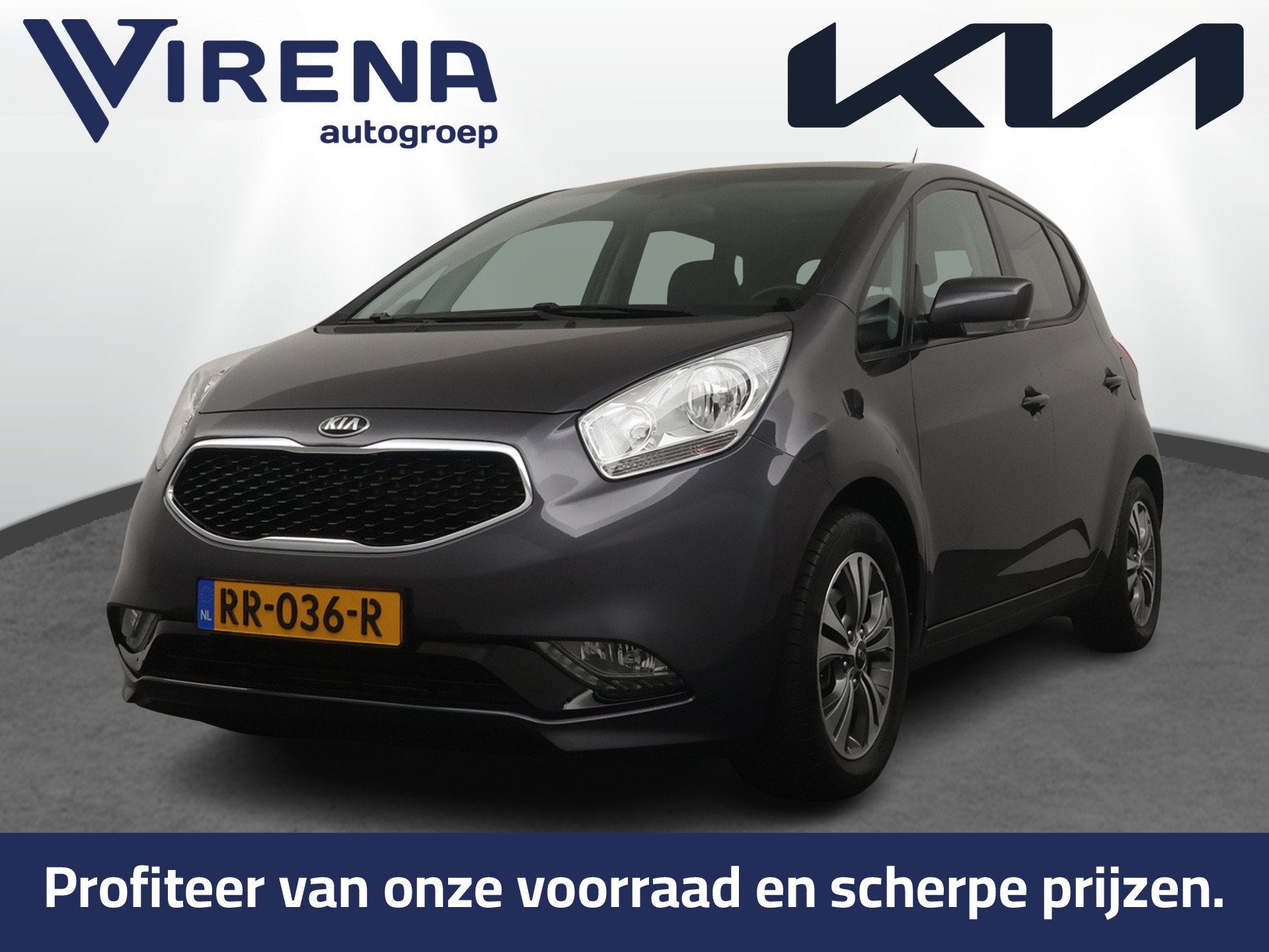 Kia Venga 1.4 CVVT Edition - Schuif-/kanteldak - Navigatie -, Auto's, Voorwielaandrijving, Dealer onderhouden, Gebruikt, 4 cilinders