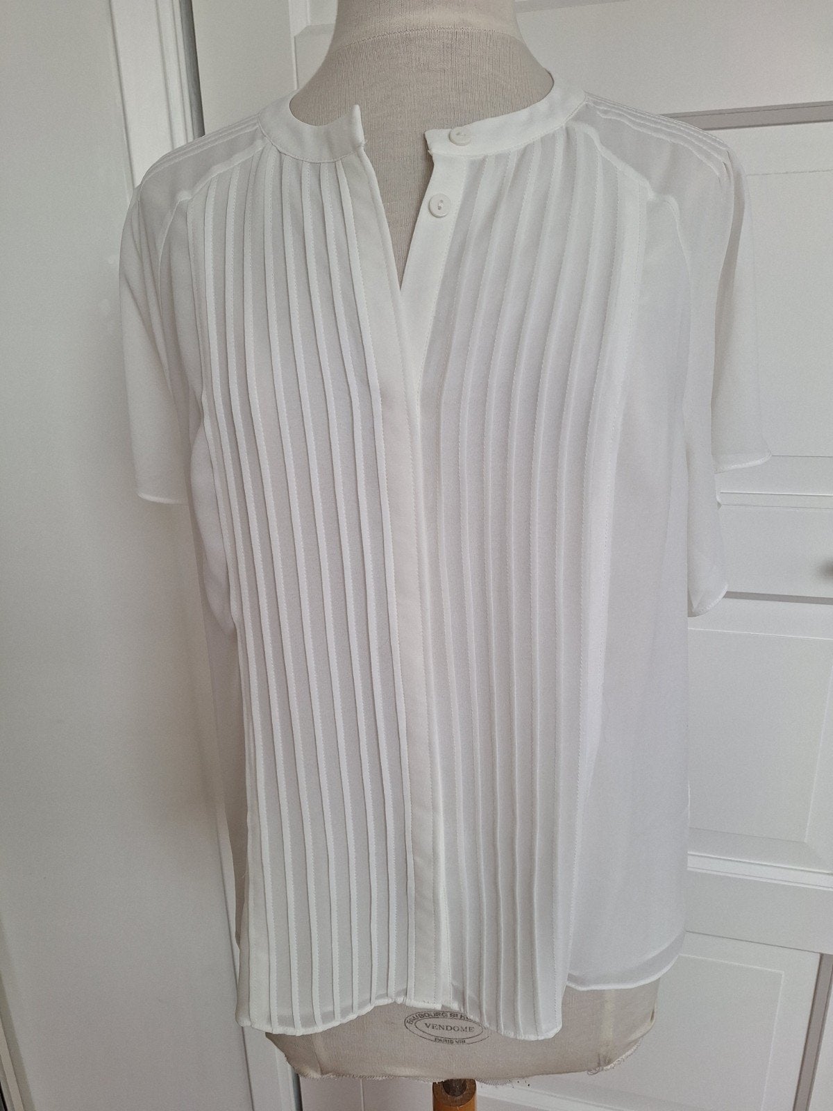 Blouse H&M mt 42 44 NIEUW, H&M, Wit, Maat 42/44 (L), Ophalen of Verzenden