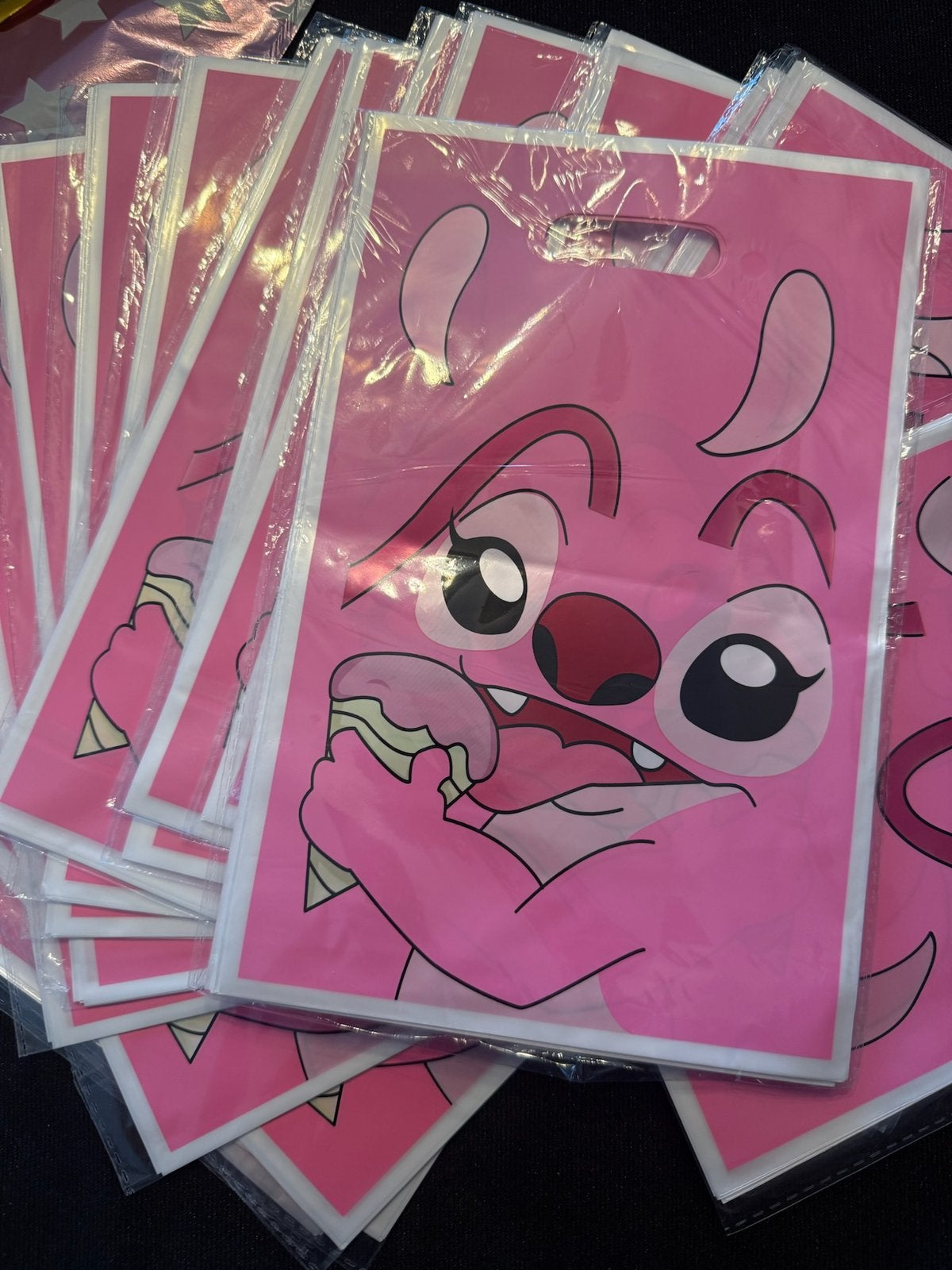 Angel (Stitch thema) traktatie zakje/uitdeel tasje, Ophalen of Verzenden, Nieuw, Feestartikel, Verjaardag