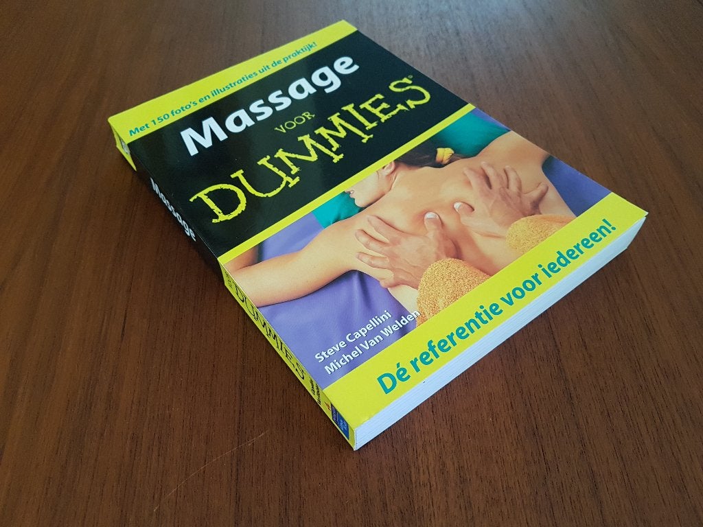 MASSAGE VOOR DUMMIES, Achtergrond en Informatie, Ophalen of Verzenden, Zo goed als nieuw, Overige onderwerpen