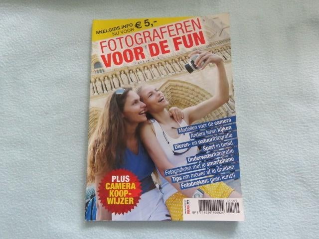 Snelgids Fotograferen voor de fun, veel tips en uitleg, Boeken, Hobby en Vrije tijd, Zo goed als nieuw, Fotograferen en Filmen