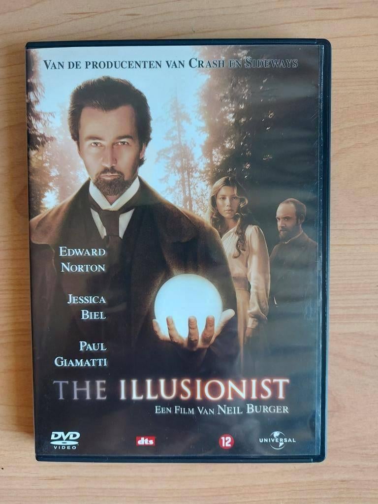 The illusionist - Edward Norton, Cd's en Dvd's, Alle leeftijden, Ophalen of Verzenden, Zo goed als nieuw