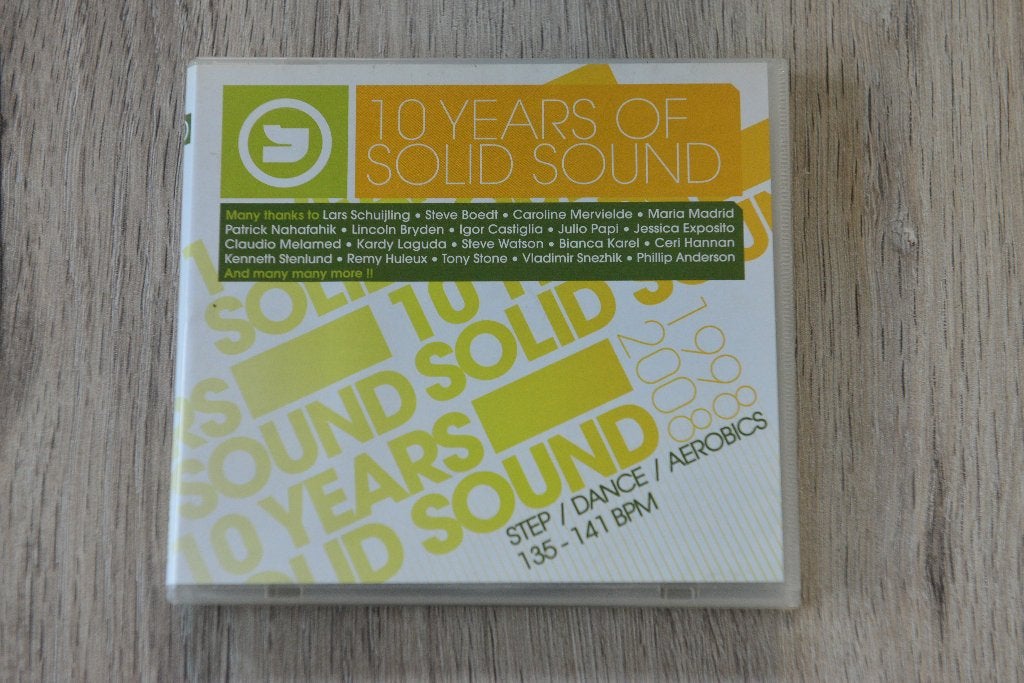SOLID SOUND = 10 Years of Solid SOund Step / Dance / Aero, Verzenden, Zo goed als nieuw, Dance en House, Remixalbum