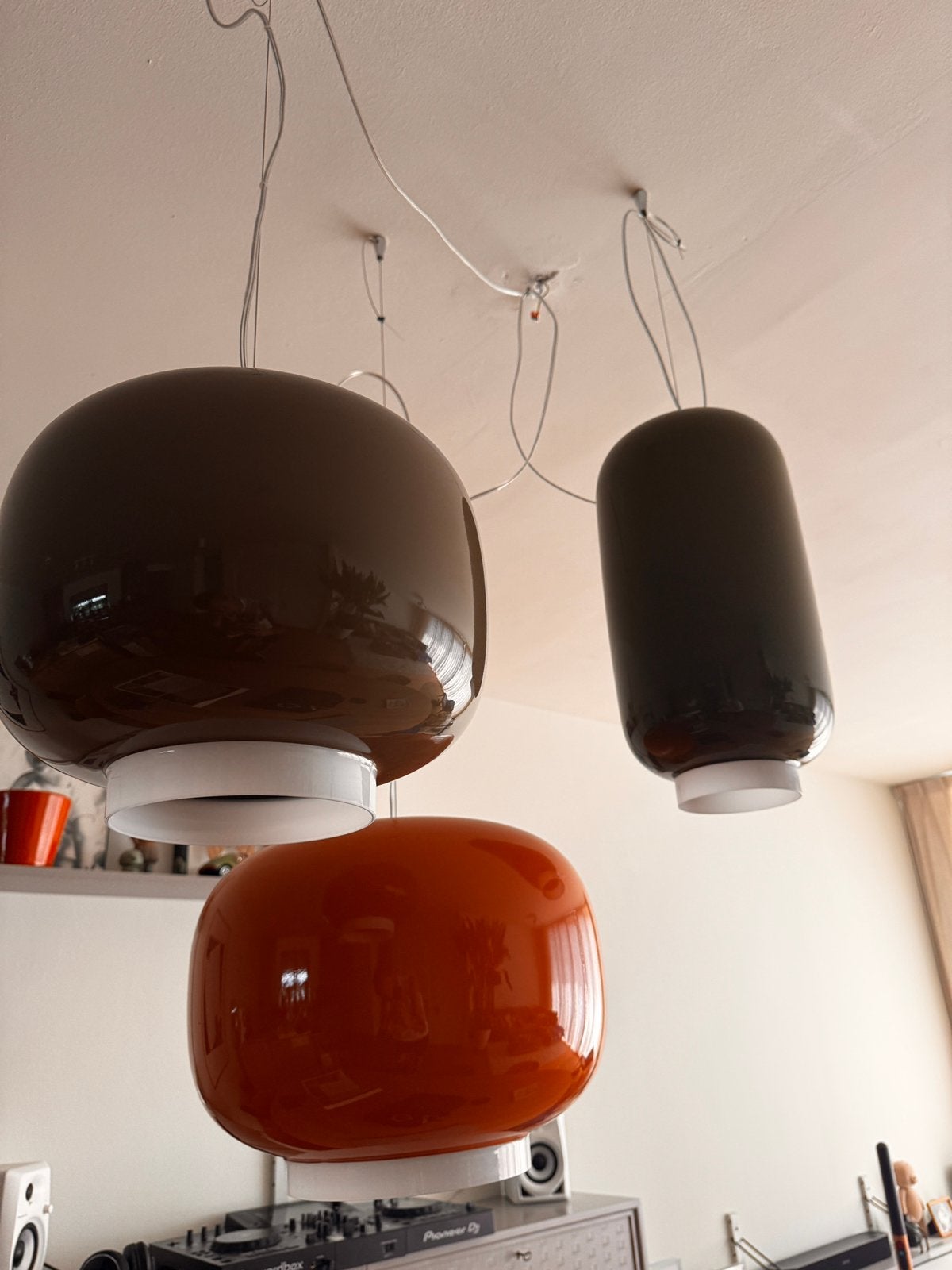 Foscarini Chouchin Hanglamp set (3x), Ophalen, Zo goed als nieuw