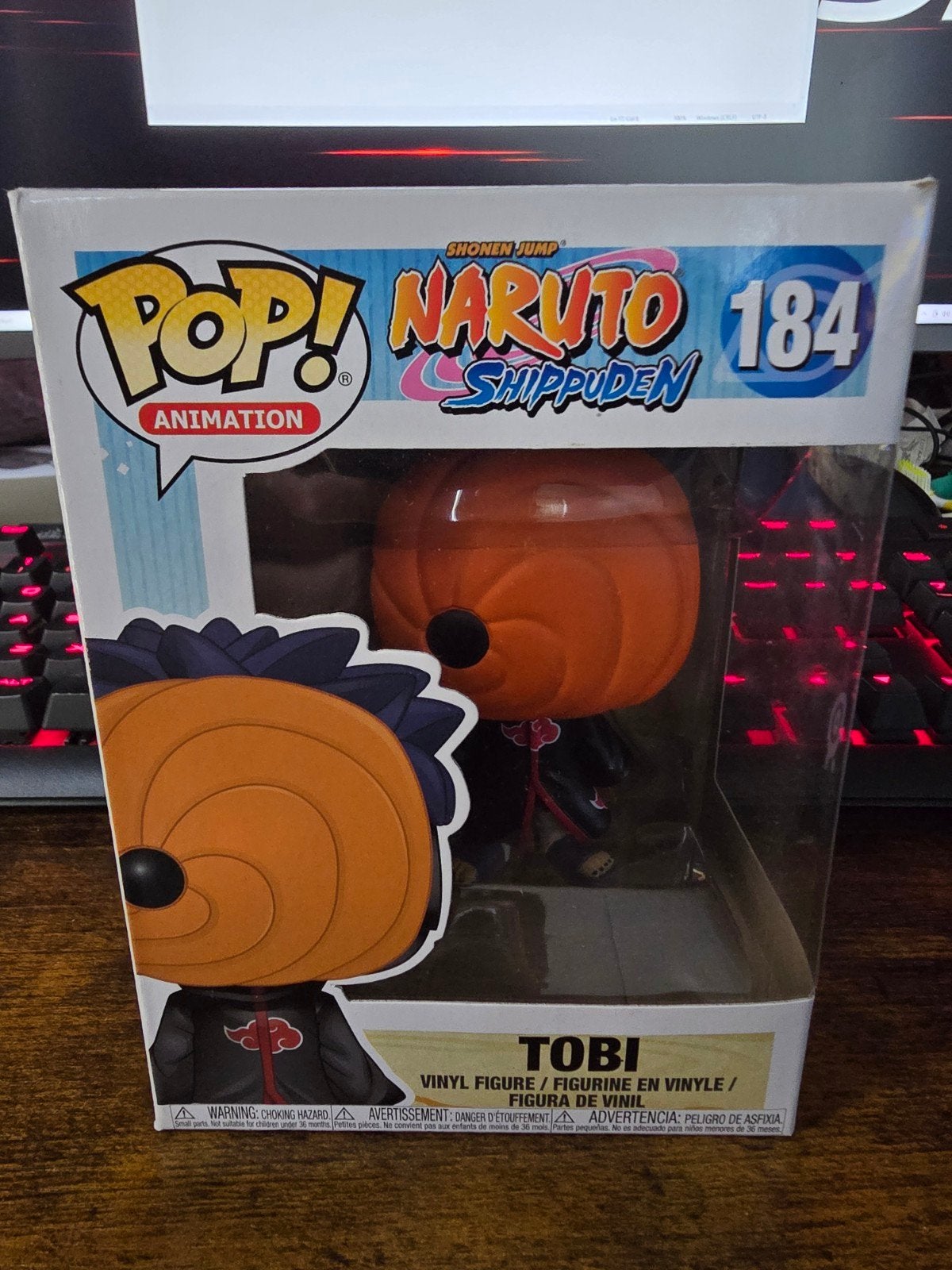 Naruto Shippuden Funko - Tobi nummer 184, Ophalen of Verzenden, Nieuw