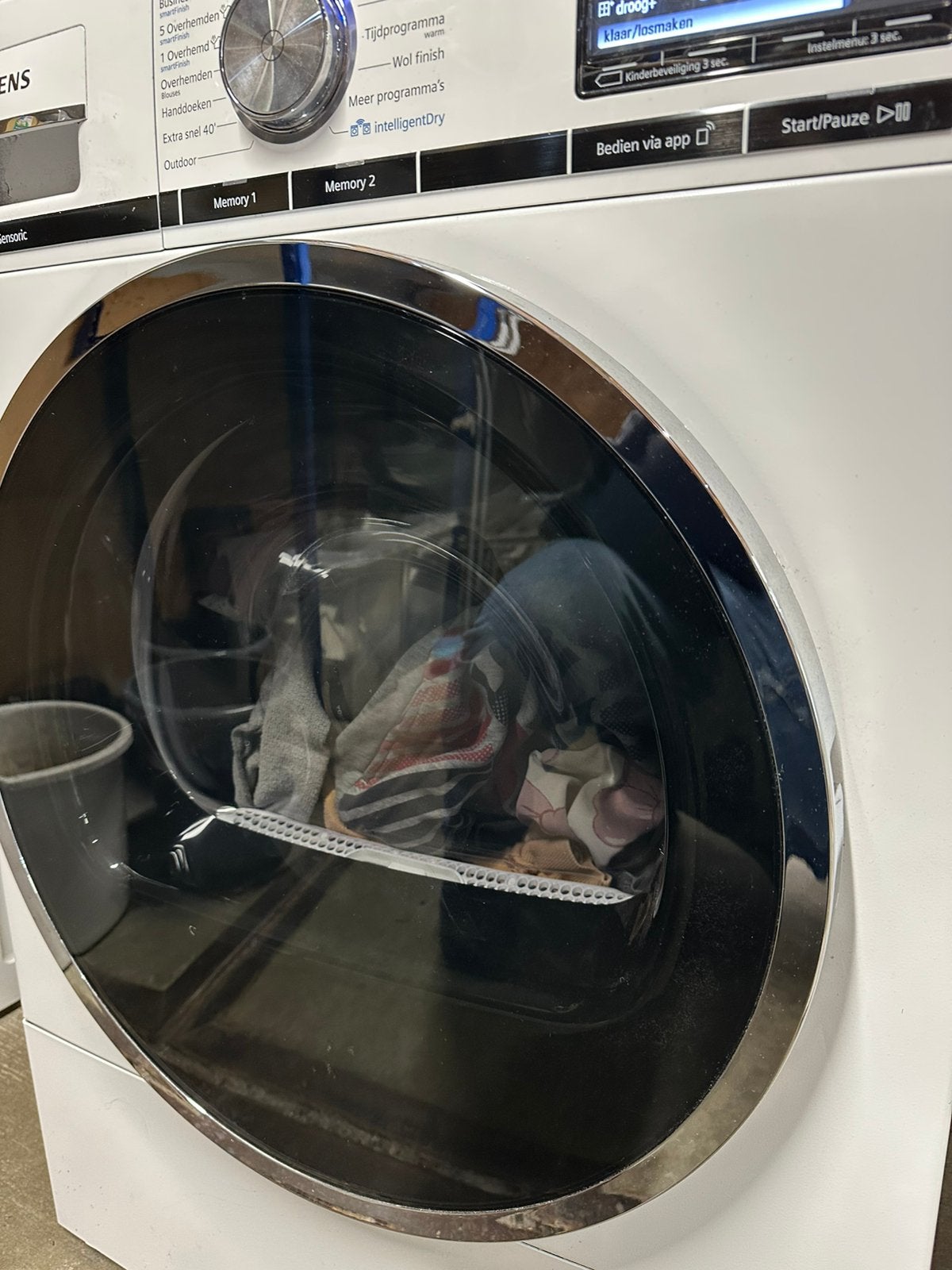 Siemens iq 800 wasdroger A+++, Ophalen, Gebruikt, Minder dan 85 cm, 8 tot 10 kg