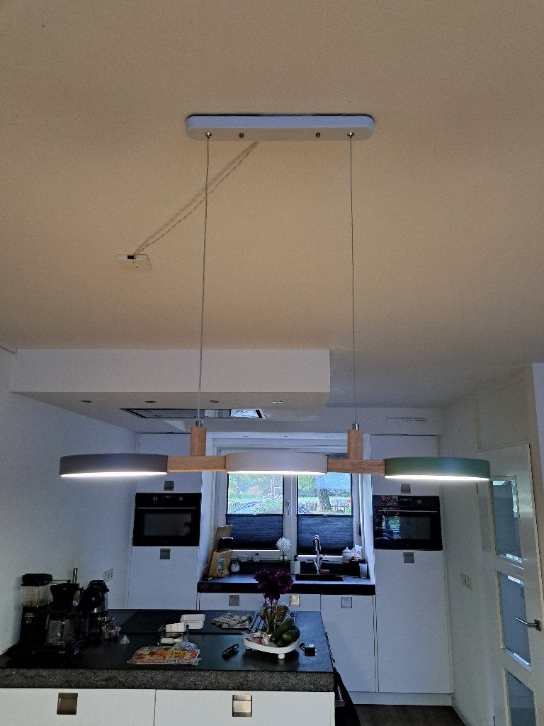Hanglamp, Ophalen, Zo goed als nieuw, Overige materialen, Strak/modern