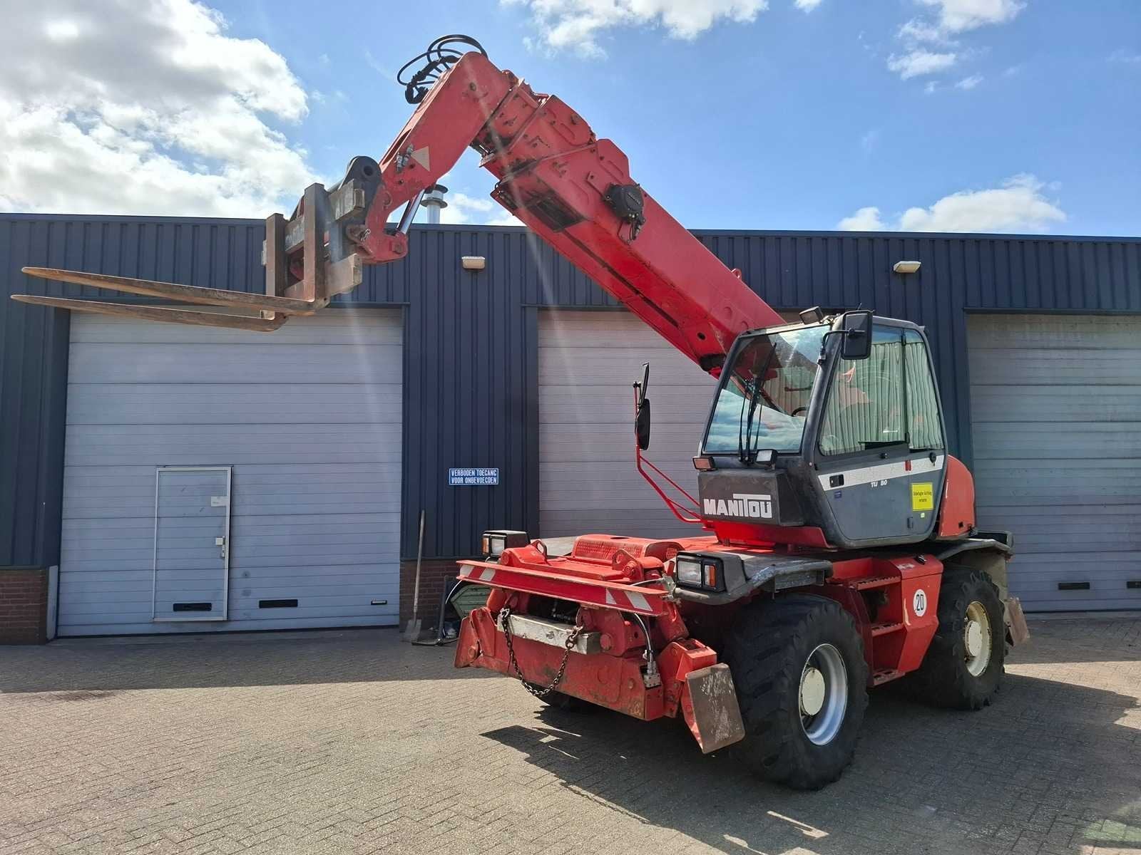2002 Manitou MRT1742 Verreiker, Verreiker