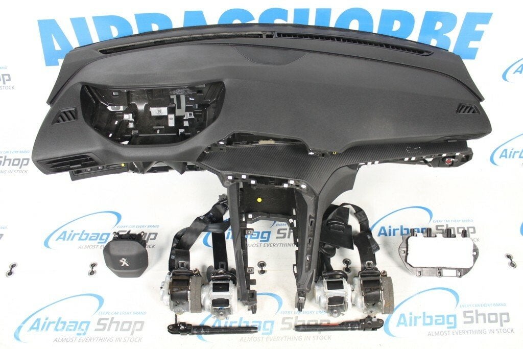 Airbag set Dashboard carbon Peugeot 3008 2016-heden