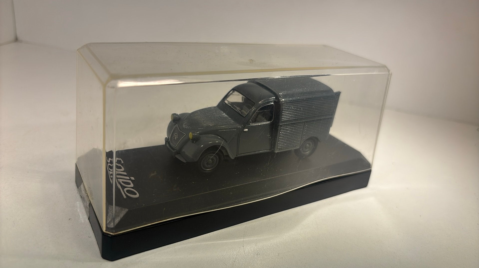 Citroen 2cv fourgonnette 1954 solido 1.43, Auto, Solido, Ophalen of Verzenden, A
