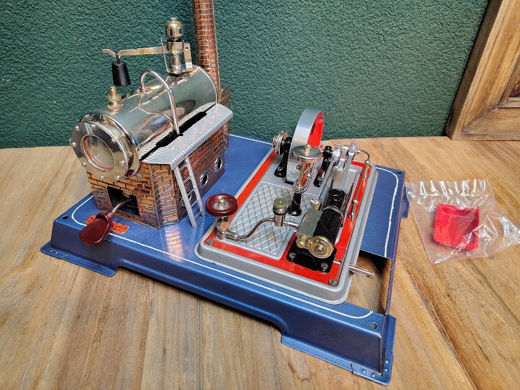 Wilesco D16 stoommachine, Ophalen of Verzenden, Gebruikt