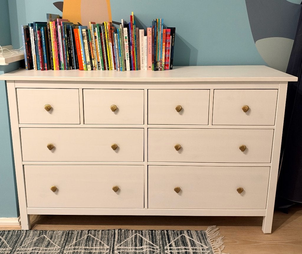Ikea Hemnes ladekast met 8 laden (wit), Huis en Inrichting, Ophalen, Gebruikt, 5 laden of meer, Minder dan 100 cm