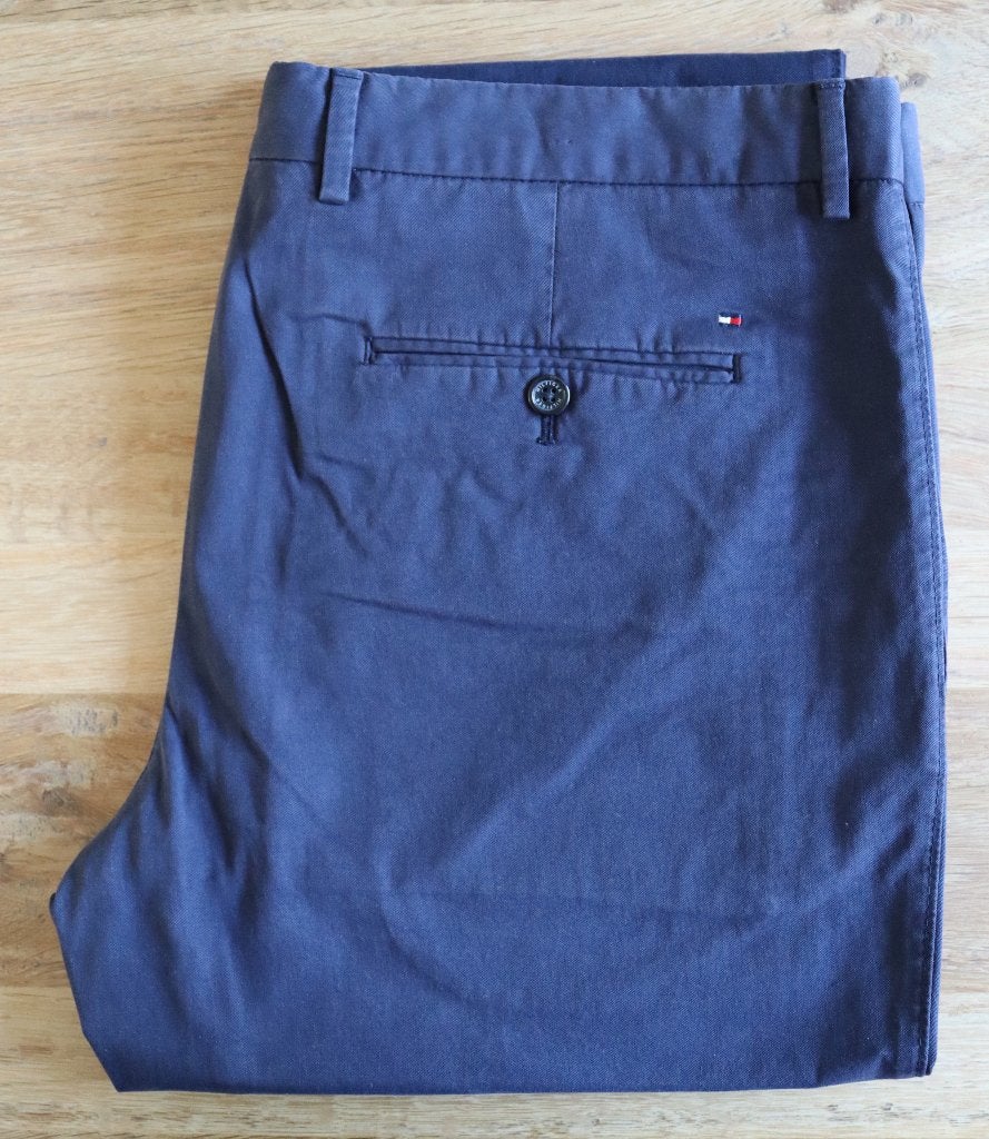 Tommy Hilfiger Chino | maat 52 | blauw, Kleding | Heren, Broeken en Pantalons, Maat 52/54 (L), Blauw, Tommy Hilfiger, Nieuw