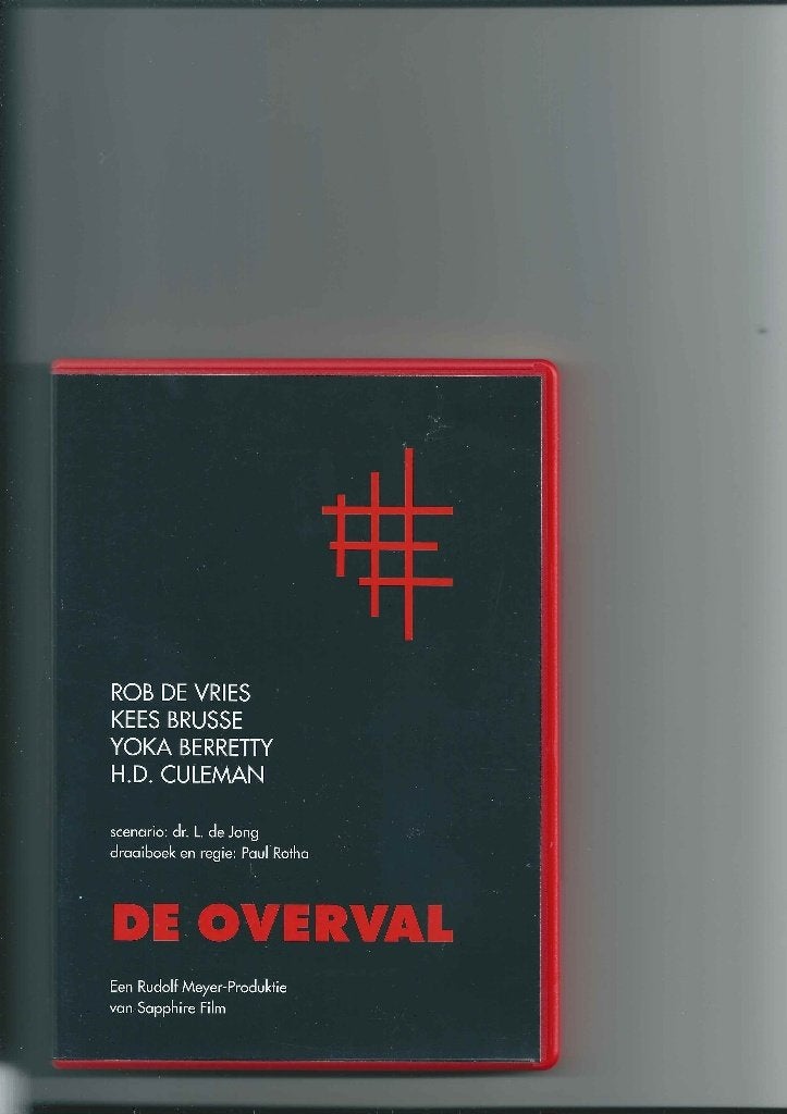 De Overval (1962), 1960 tot 1980, Alle leeftijden, Ophalen of Verzenden, Zo goed als nieuw