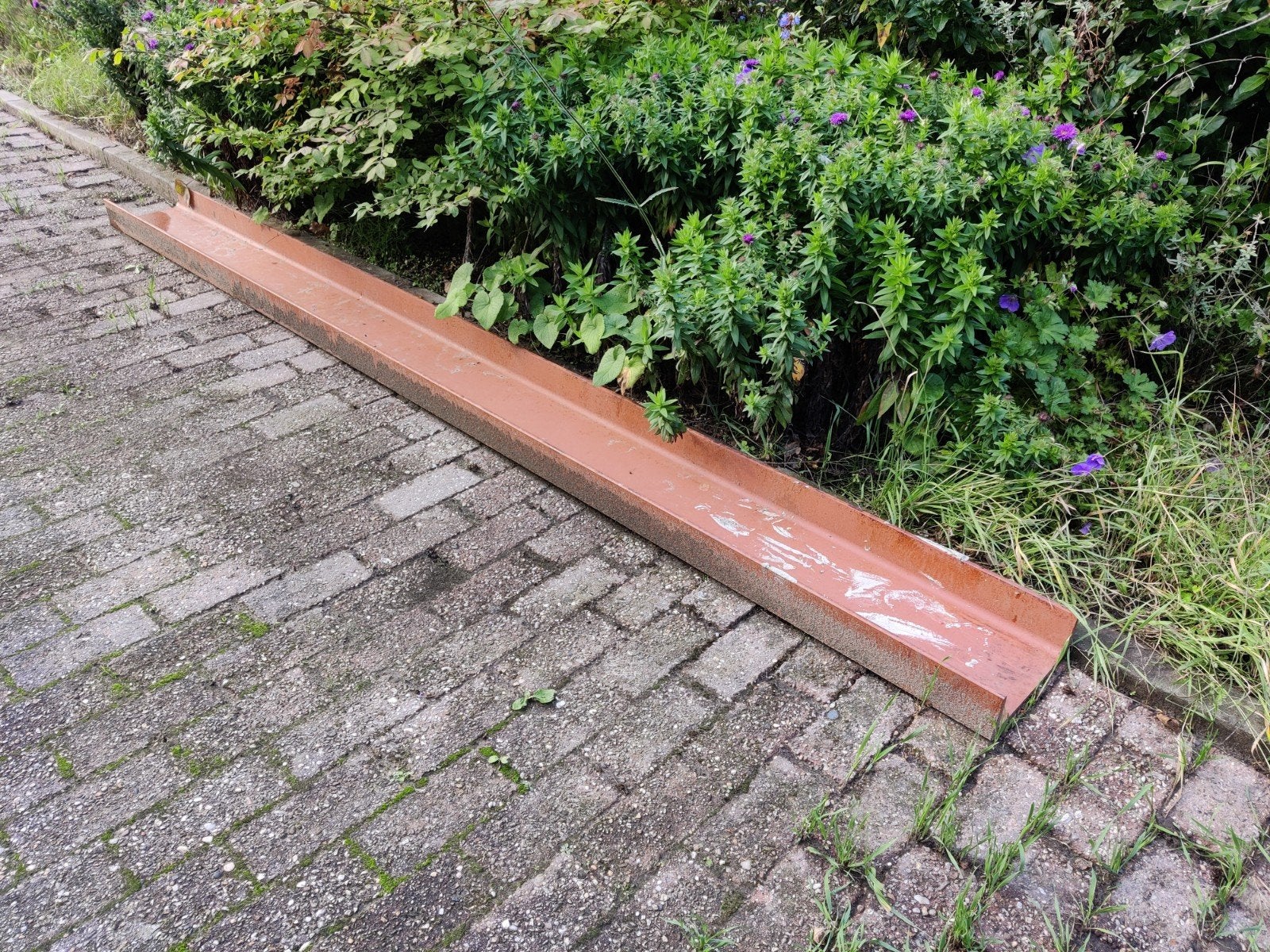 Metalen U-profiel / stalen balk, Doe-het-zelf en Verbouw, Ophalen, Zo goed als nieuw, IJzer