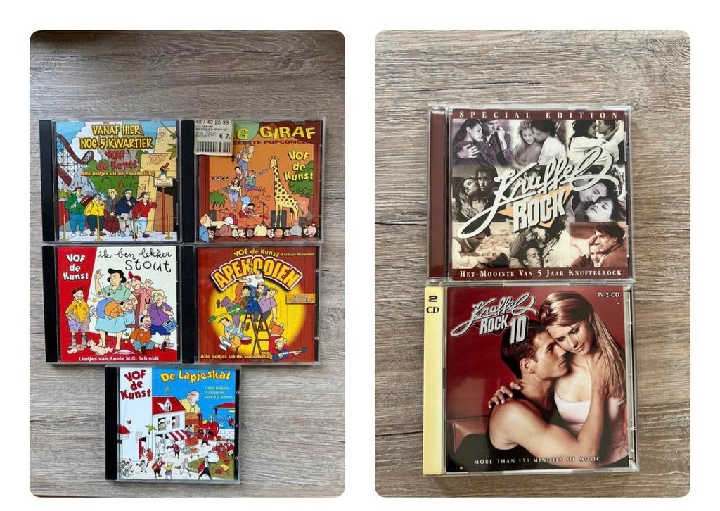 Meerdere fotos cd en dvd partij, Cd's en Dvd's, Ophalen of Verzenden, Gebruikt