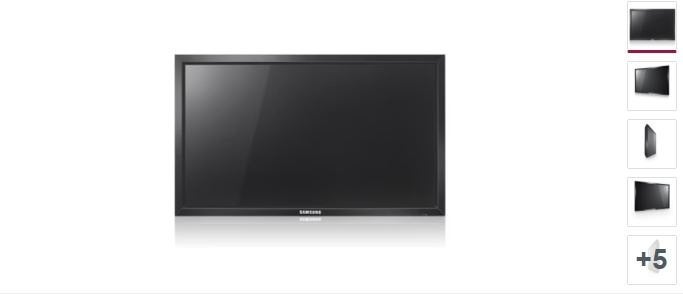 Samsung Syncmaster 650TS-2 | 65inch monitor, Computers en Software, Monitoren, Gebruikt, DisplayPort, Full HD, 65 inch