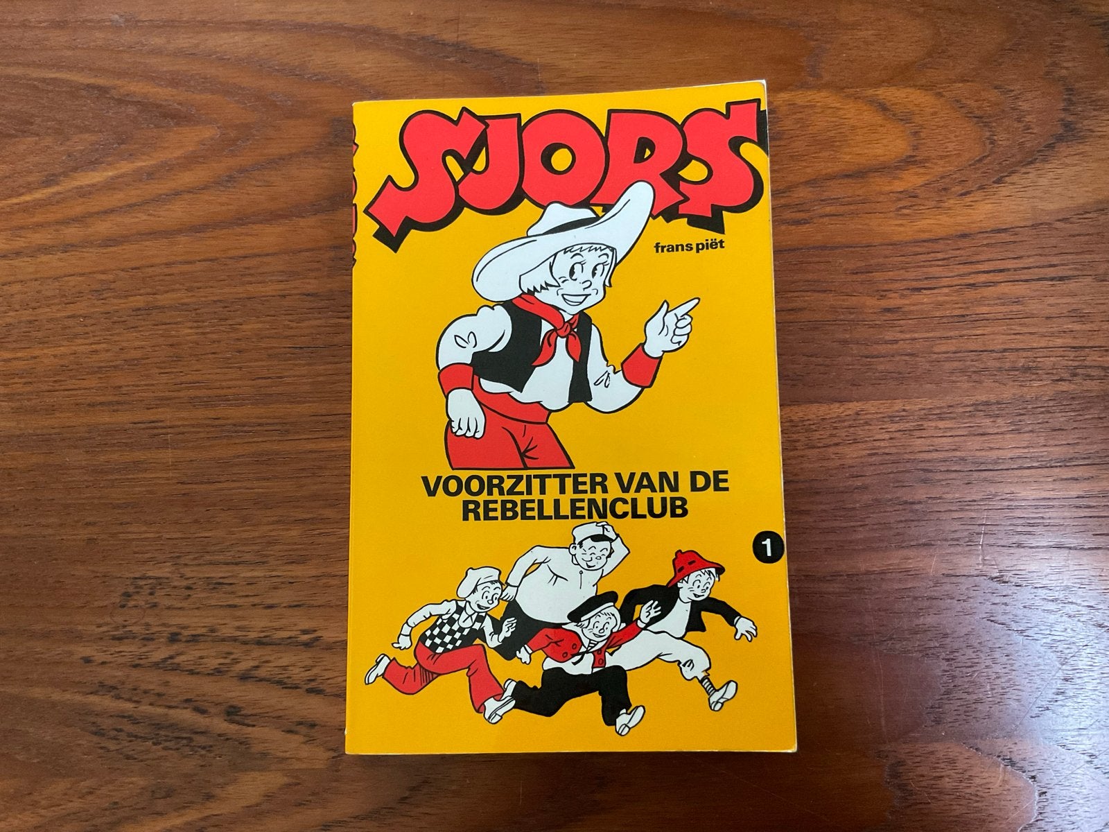 Sjors stripboek - Voorzitter van de Rebellenclub (nr. 1), Eén stripboek, Ophalen of Verzenden, Zo goed als nieuw