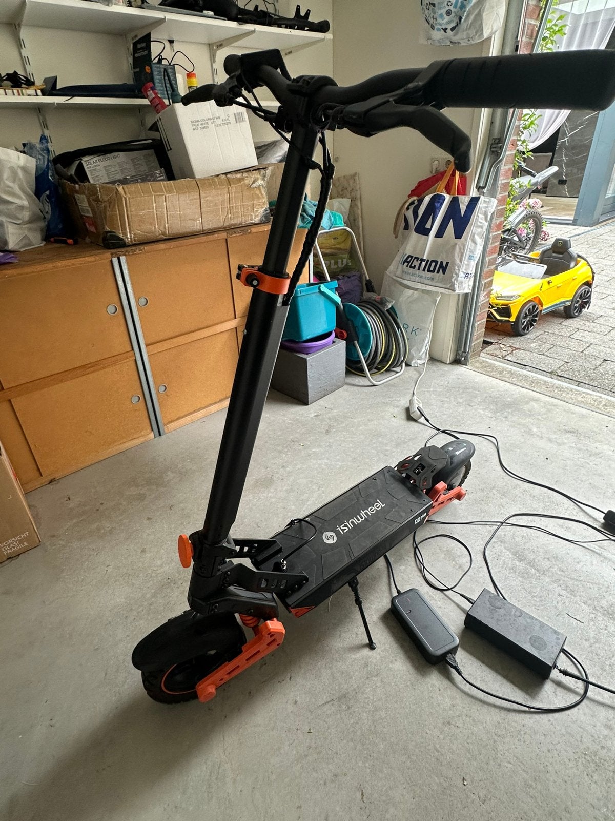 Isinwheel d2 plus met vesc, Ophalen, Zo goed als nieuw, Elektrische step (E-scooter)