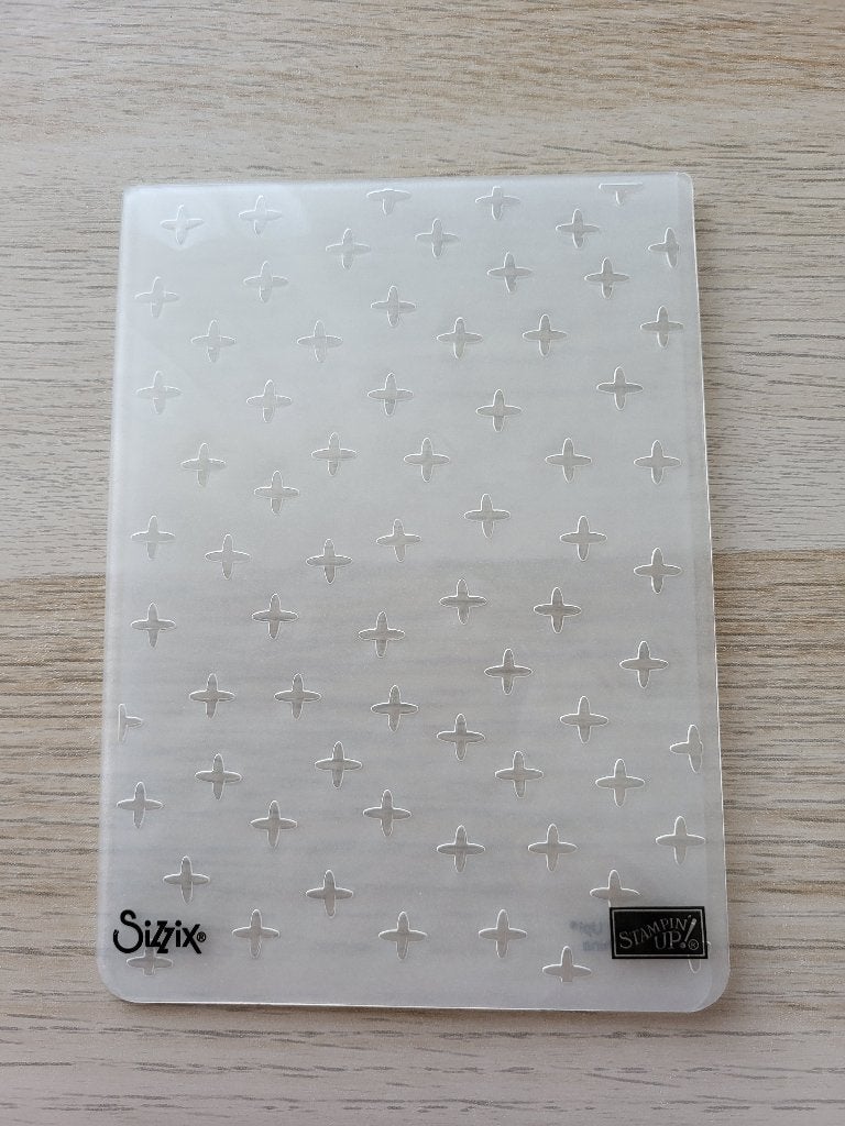 Sizzix Stampin Up Embossing Folder Sparkle, Verzenden, Nieuw, Frame of Mal, Sizzix