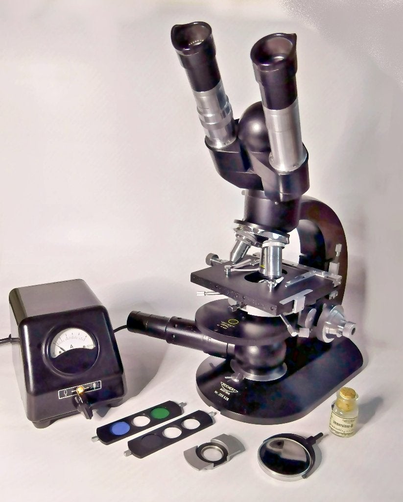 REICHERT BIOZET met fasecontrast izgst., Ophalen, Gebruikt, 400x tot 1000x
