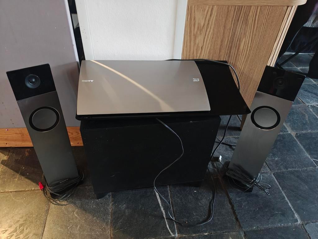 Sony Blu-ray speler 3D met speakers, Ophalen of Verzenden, Gebruikt, Sony