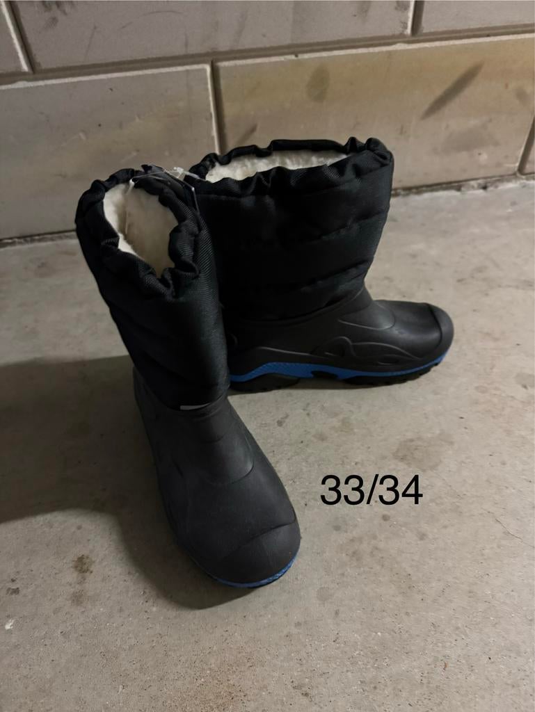 Warme winterlaarzen voor kinderen - Maat 33/34, Ophalen, Gebruikt, Jongen of Meisje, Laarzen