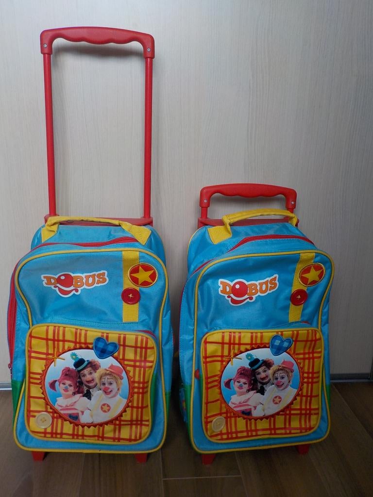 kinder koffer dobus, Overige materialen, Gebruikt, Wieltjes, Minder dan 50 cm