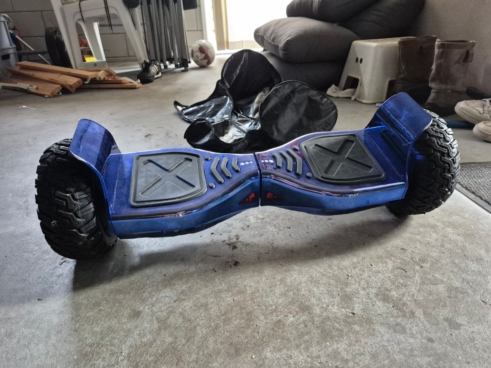 Aampes Offroad Hoverboard - Blauw, Ophalen, Gebruikt, Overige typen, Aampes