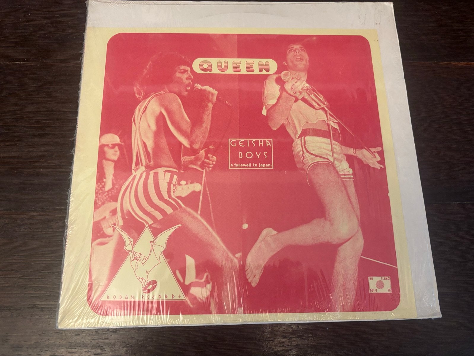 Queen Geisha Boys EERSTE Amerikaanse persing wit label, LP, Rock, Originele persing, Ophalen of Verzenden