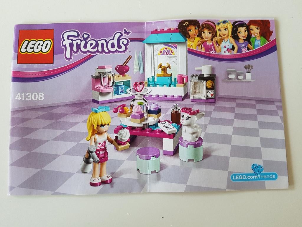 Lego Friends 41308 Sephanies Verjaardagstaartjes, Compleet, Lego, Friends, Ophalen of Verzenden