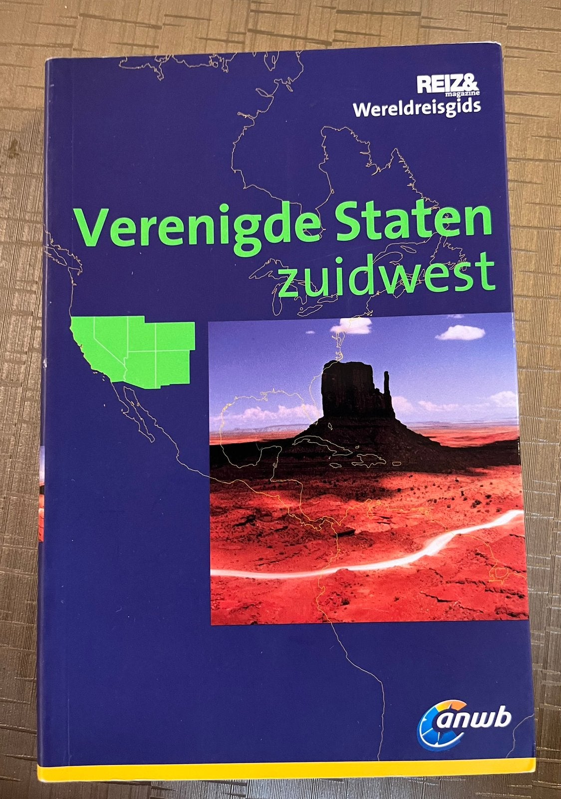 Reisboek verenigde staten zuid-west Amerika, Overige merken, Ophalen of Verzenden, Zo goed als nieuw, Reisgids of -boek