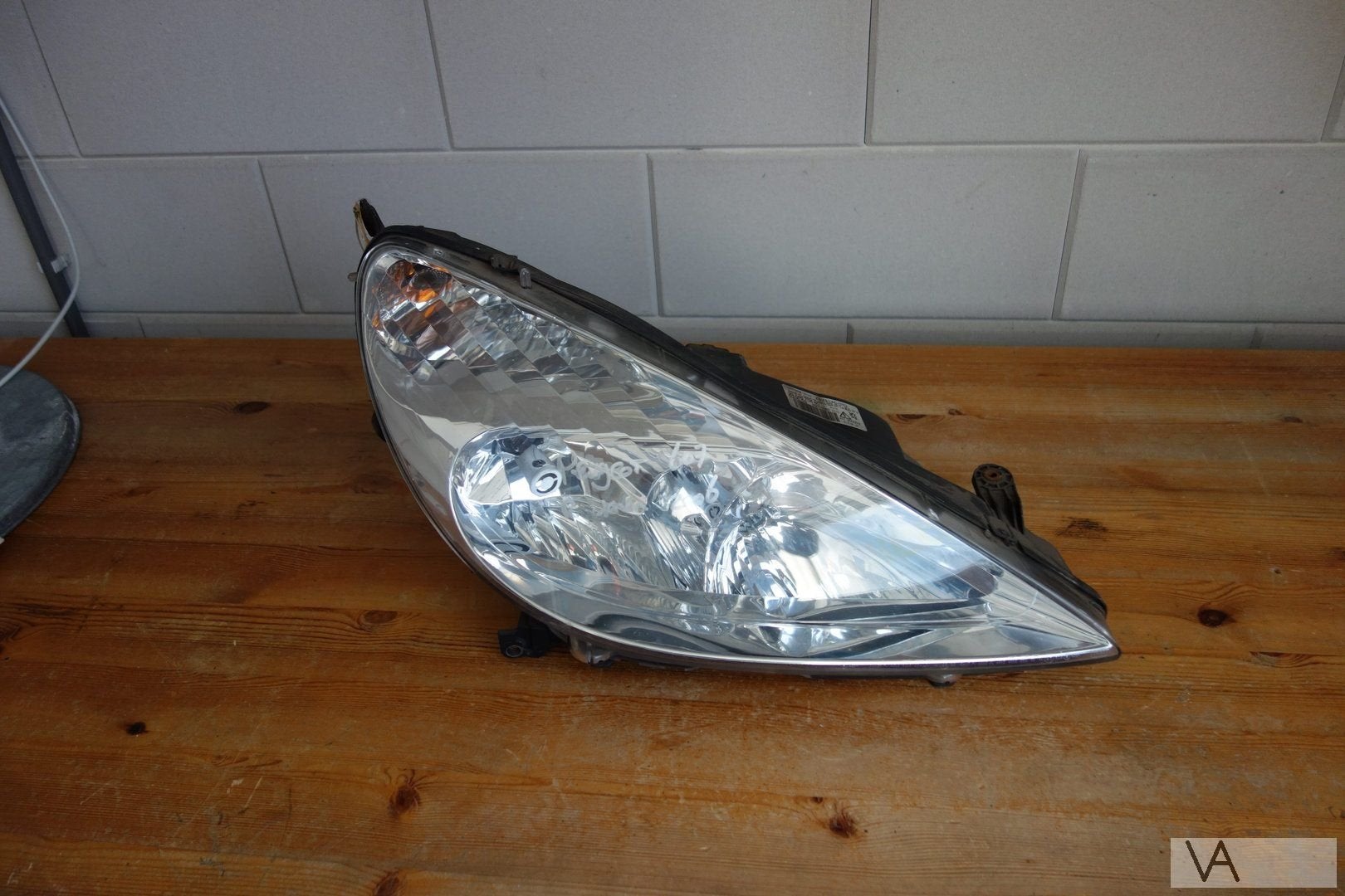 Koplamp rechts Peugeot 607 XENON 2005-2010 €150 9654670880, Gebruikt, -, -, Ophalen of Verzenden