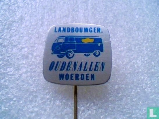 blikken landbouw / auto speld Gebr Oudenallen Woerden /vwbus, Verzamelen, Ophalen of Verzenden, Gebruikt, Overige onderwerpen