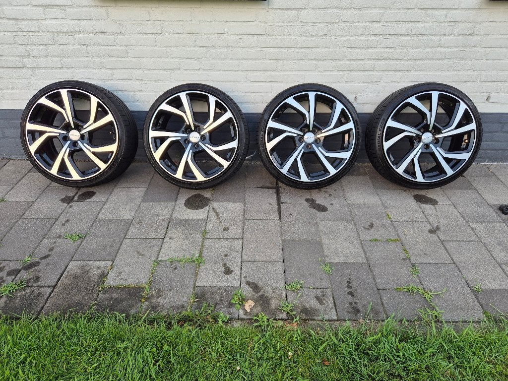 Sportieve velgen voor VW, Audi, Seat of Skoda (18 inch), Auto-onderdelen, Banden en Velgen, 18 inch, Velg(en), Ophalen of Verzenden