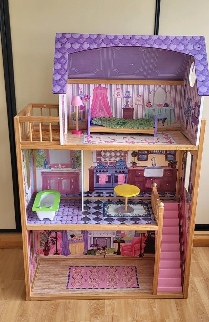 KidKraft poppenhuis met meubels, Ophalen