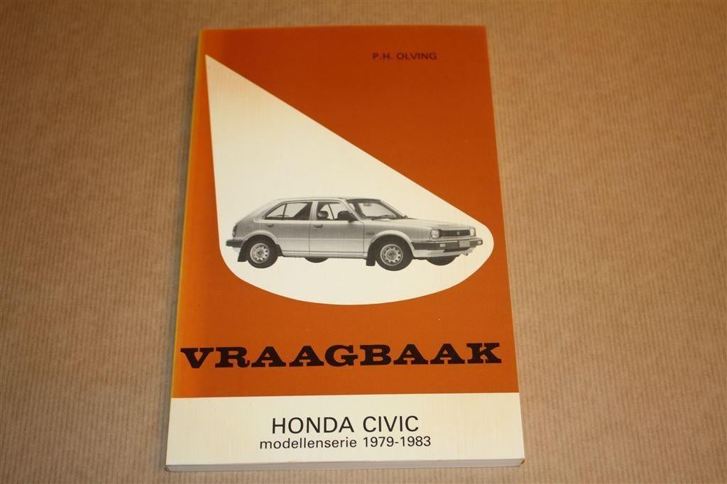Vraagbaak Honda Civic - Modellenserie 1979-1983, Ophalen of Verzenden