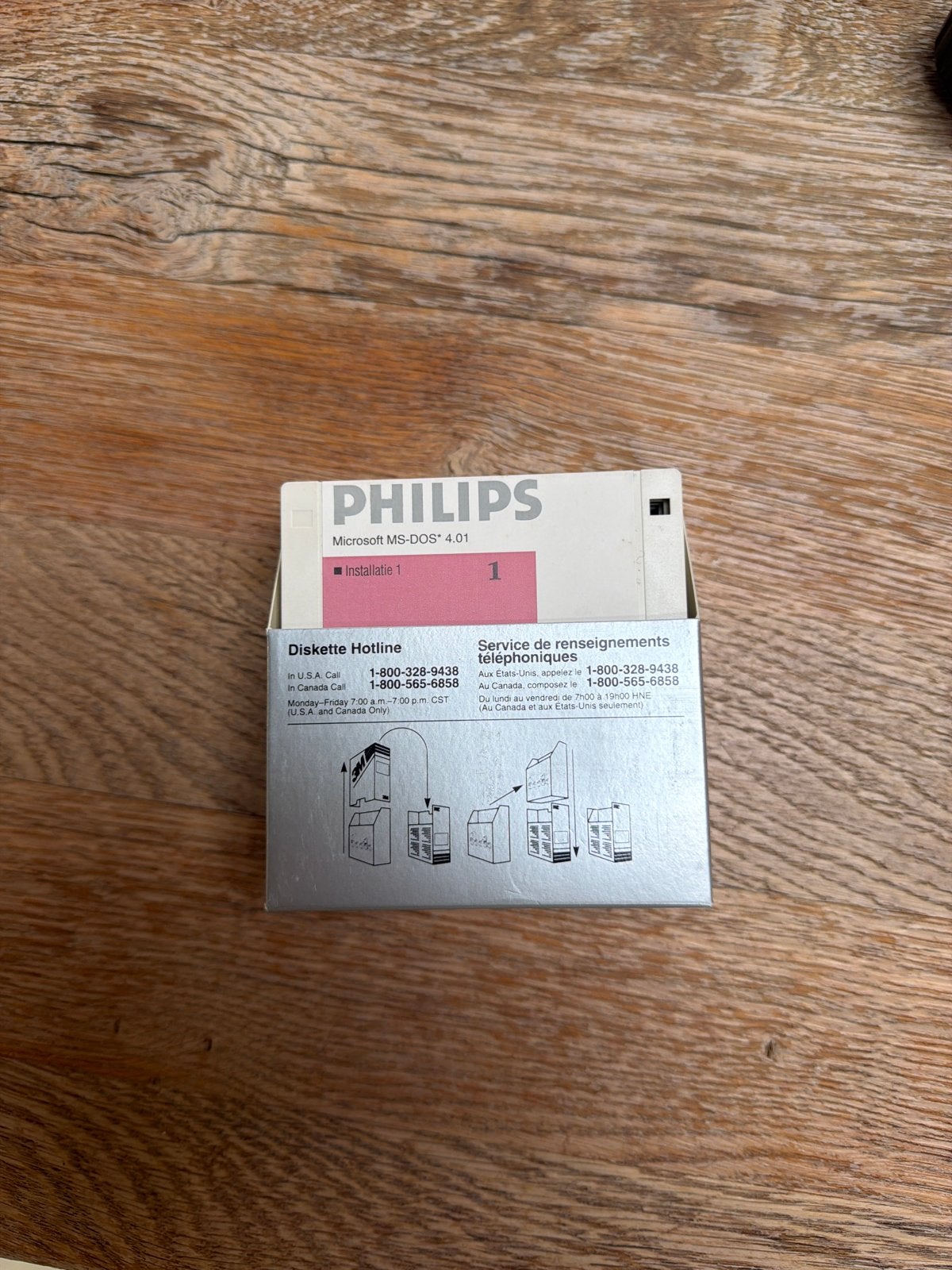 Philips Microsoft MS-DOS 4.01 Diskettes - Vintage Software, Ophalen of Verzenden