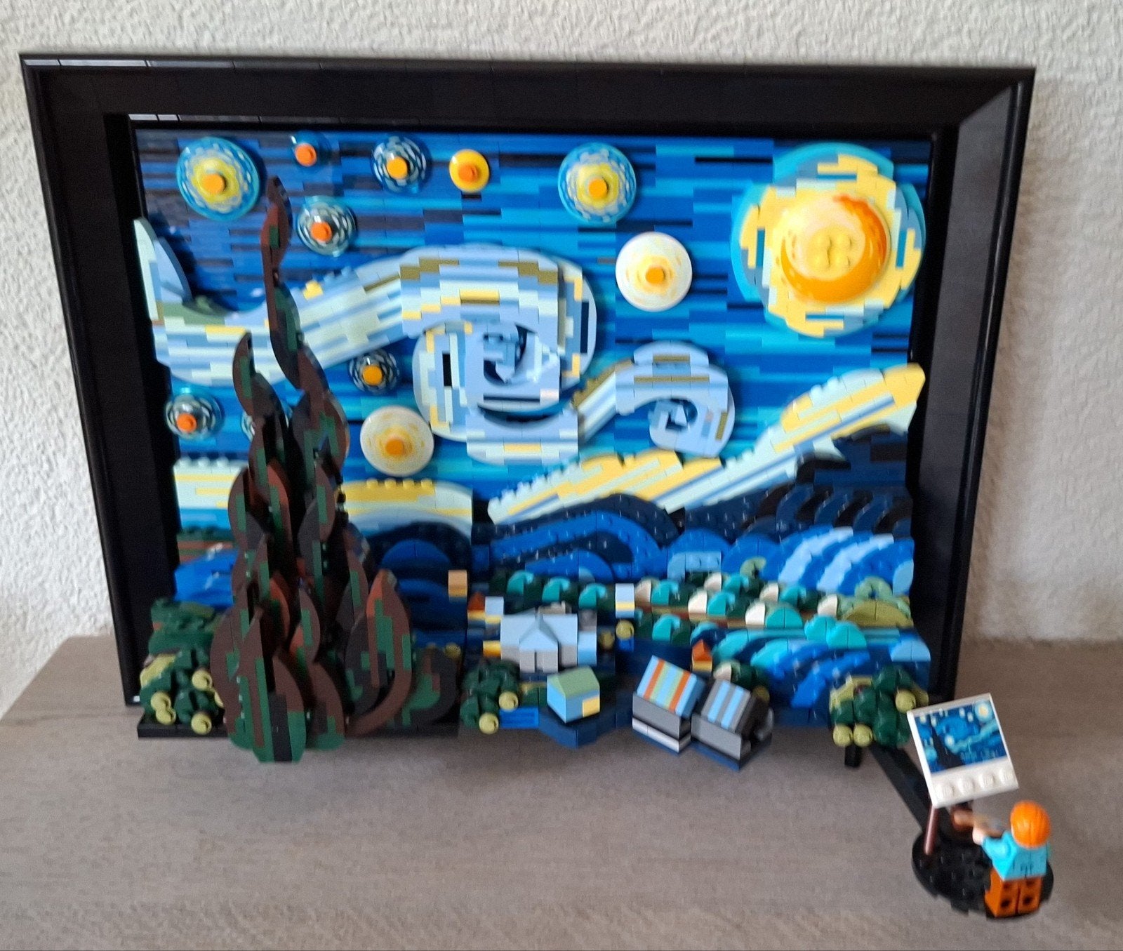 LEGO Ideas 21333 De Sterrennacht van Vincent van Gogh, Lego, Ophalen of Verzenden, Ideas, Inclusief instructies