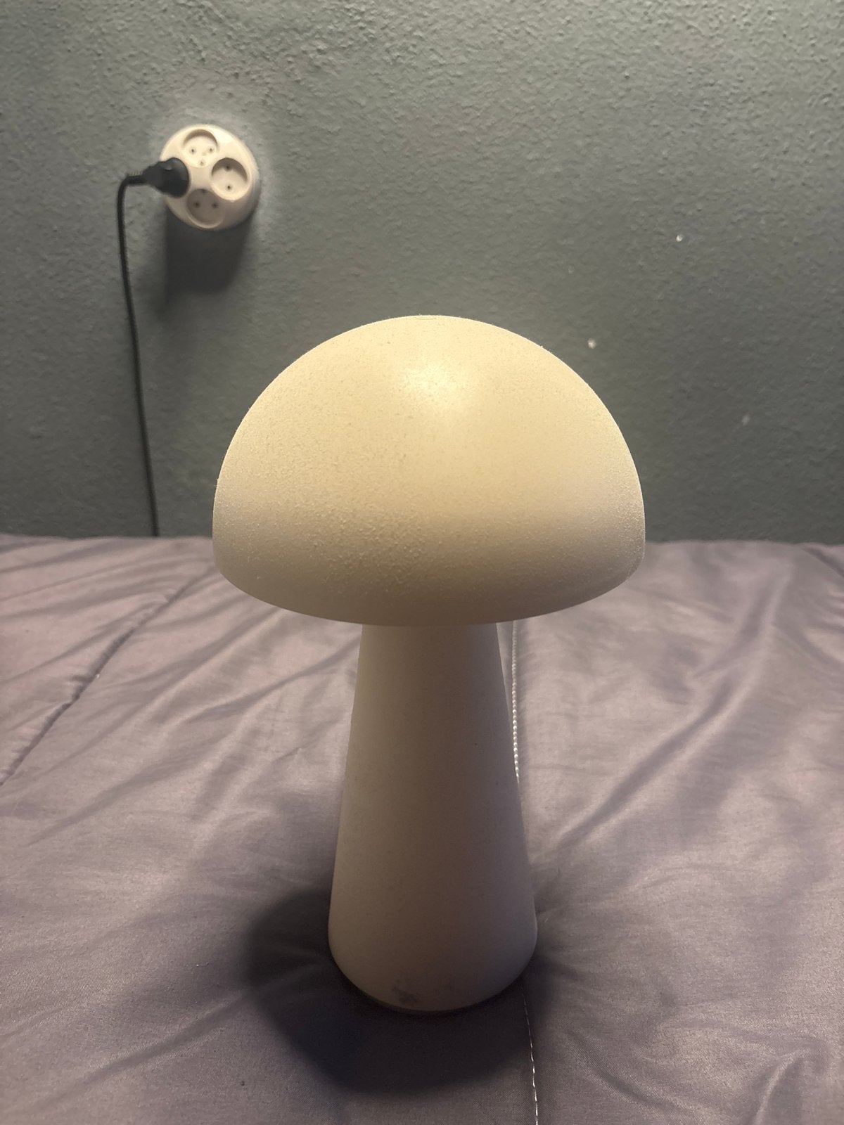 Draadloze LED paddestoel lamp - Tafellamp Eriu Zand, Ophalen, Kunststof, Beige, Overige fittingen