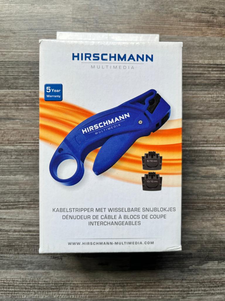 Hirschmann Multimedia Kabelstripper CST 5 - Nieuw in doos, Doe-het-zelf en Verbouw, Gereedschap | Handgereedschap, Ophalen of Verzenden