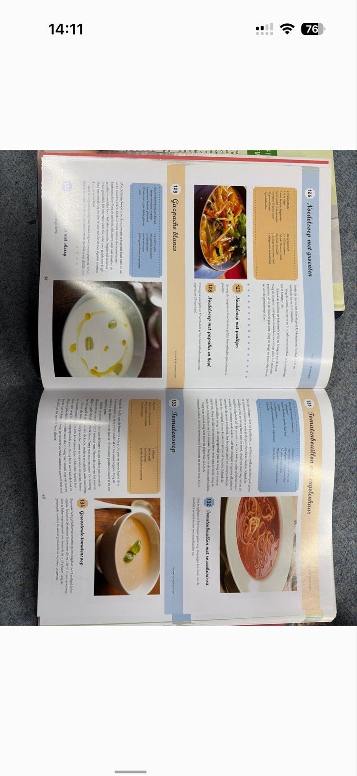 2 kookboeken: Gezondste Eenpansgerechten & 1001 Soepen, Voorgerechten en Soepen, Ophalen of Verzenden, Zo goed als nieuw, Gezond koken