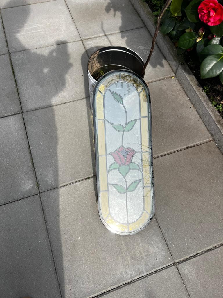 Glas in lood, Ophalen, Minder dan 80 cm, Glas in lood, 80 tot 120 cm